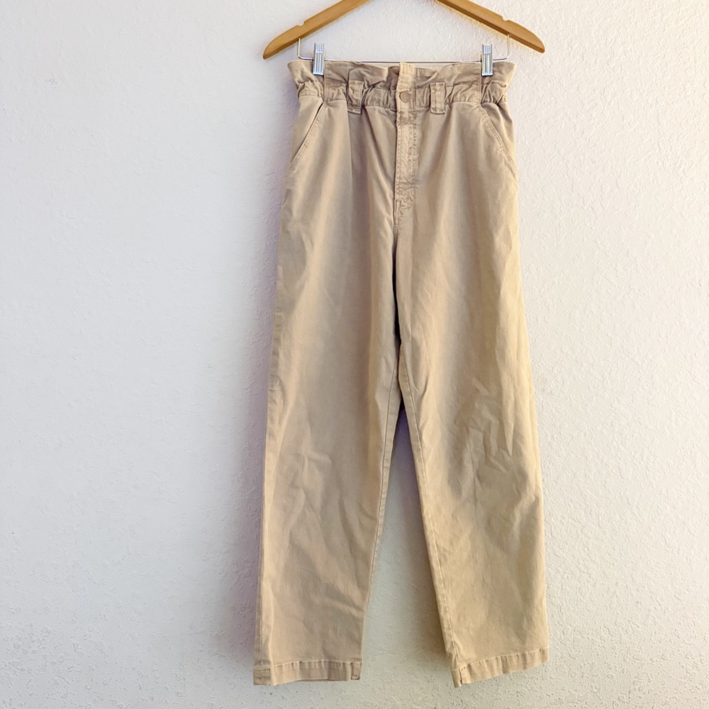 Mother The Yoyo Ruffle Greaser Ankle Killing Time Pants Size 26